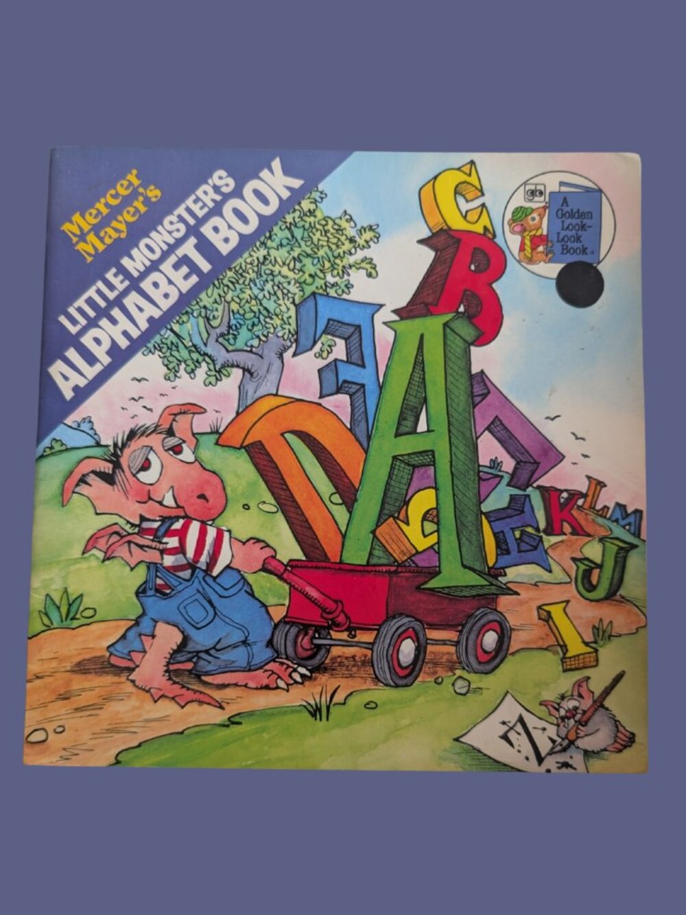 10/$25 Vintage 70's Mercer Mayer Little Monster's Alphabet Book Storybook